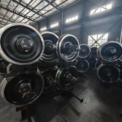 840mm چرخ قطار برای واگن ها 22.9T/25T محور بار واگن چرخ