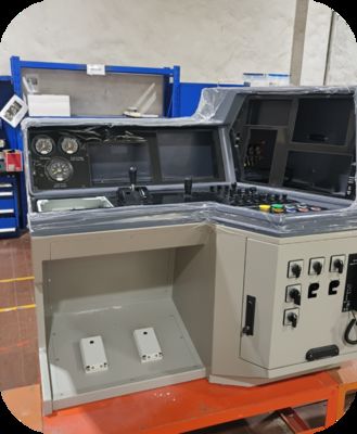 پنل کنترل کابین لوکوموتیو مانوری برای صادرات