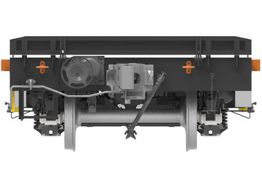 ماشین ریل مسطح هدف عمومی 1000mm Gauge 20GP / 40GP کانتینر واگن مسطح ماشین مسطح