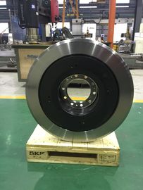 چرخ های ریلی فولاد لاستیک کاهش سر و صدا چرخ های انعطاف پذیر AAR / TSI / IRIS Standard
