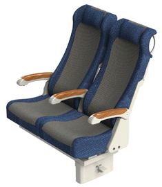 مواد اختیاری صندلی مسافر قطار کلاس دوم 450mm - 1140mm عرض