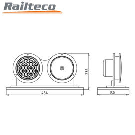قطعات یدکی قابل اطمینان قطار چراغ دم لوکوموتیو / چراغ دم لوکوموتیو