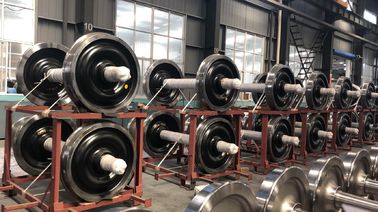مجموعه چرخ های راه آهن 920mm مجموعه چرخ های راه آهن BA004 چرخ با قابلیت اطمینان بالا با گواهینامه TSI