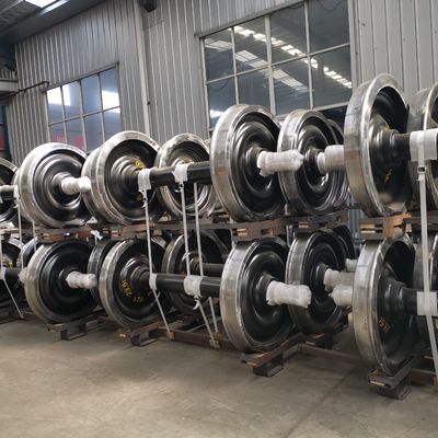 AAR استاندارد 920mm چکش استیل چرخ راه آهن مجموعه برای واگن